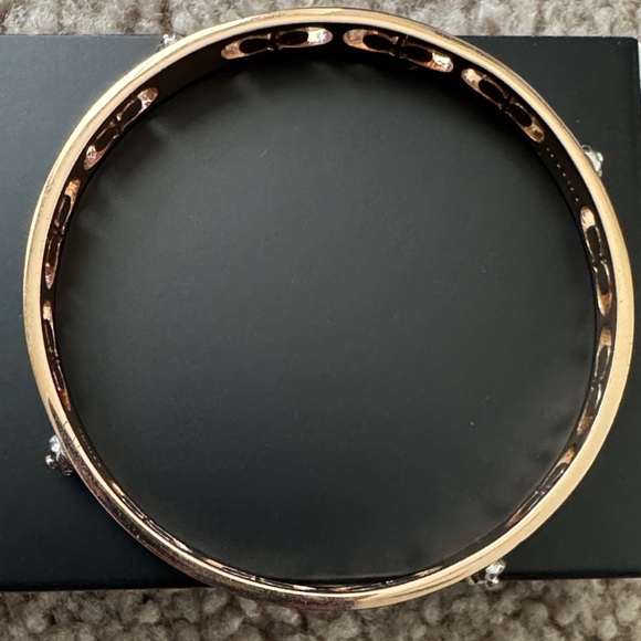 Coach Gold-Tone Bangle Bracelet - Picture 1 of 3